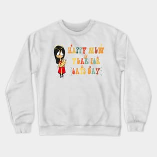 Happy Mew Year for Cats Day 2023 Crewneck Sweatshirt